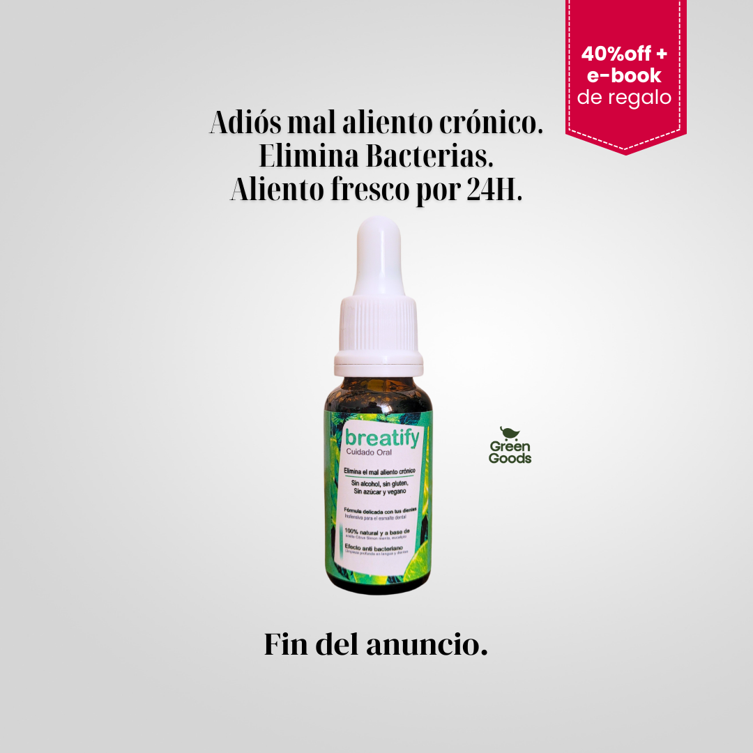 Breatify -¡Dile adiós al mal aliento!