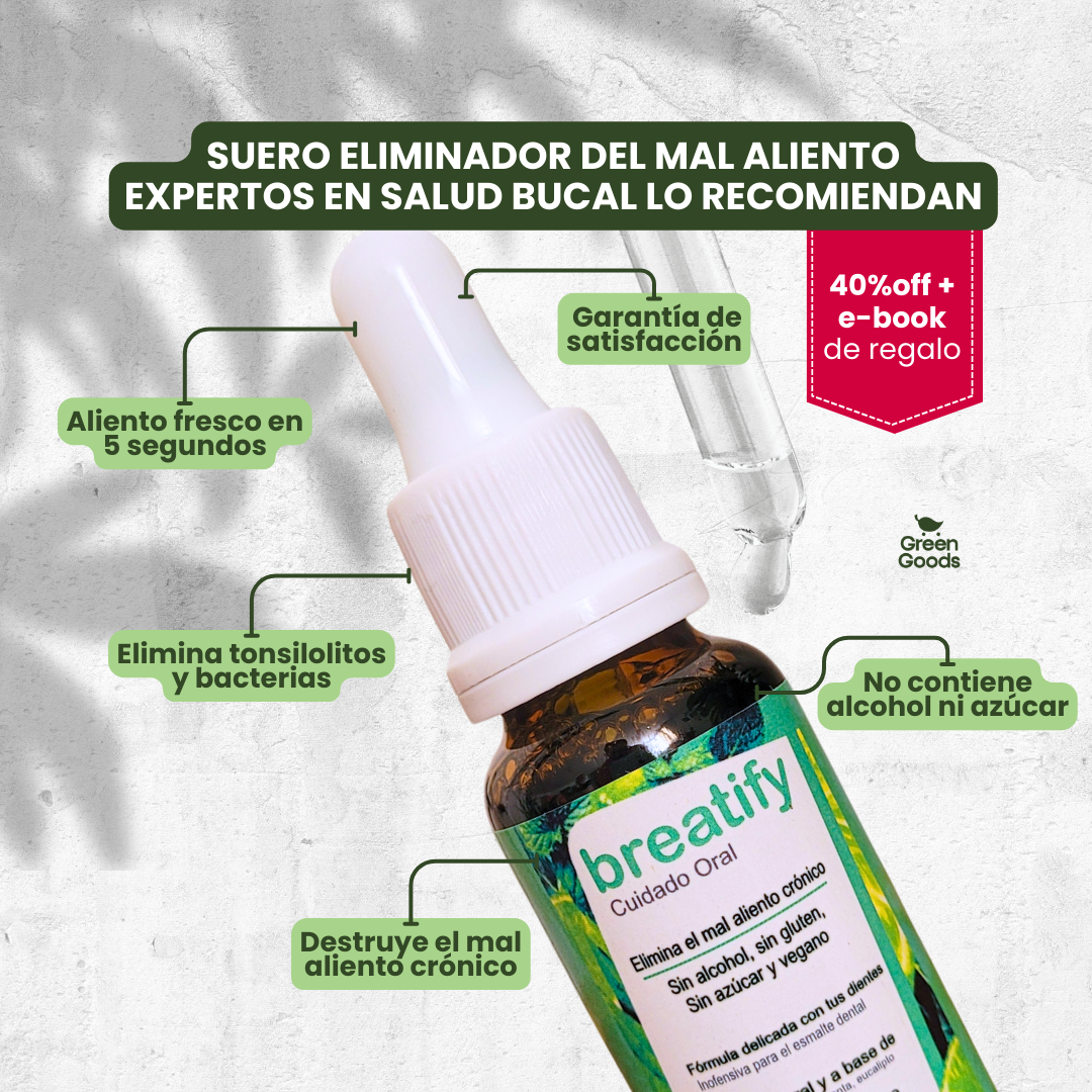 Breatify -¡Dile adiós al mal aliento!