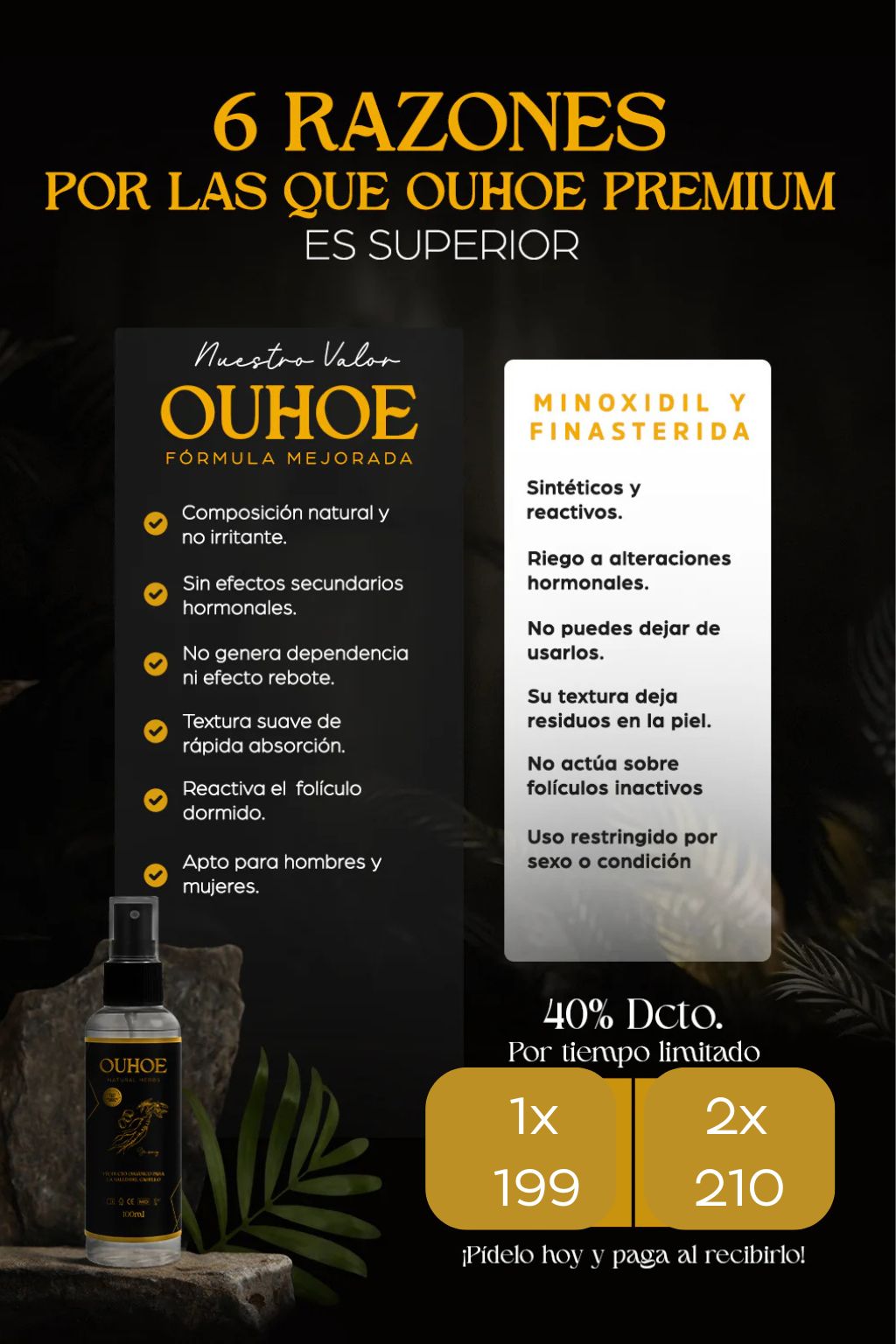 Ouhoe | TÓNICO CRECIMIENTO CAPILAR