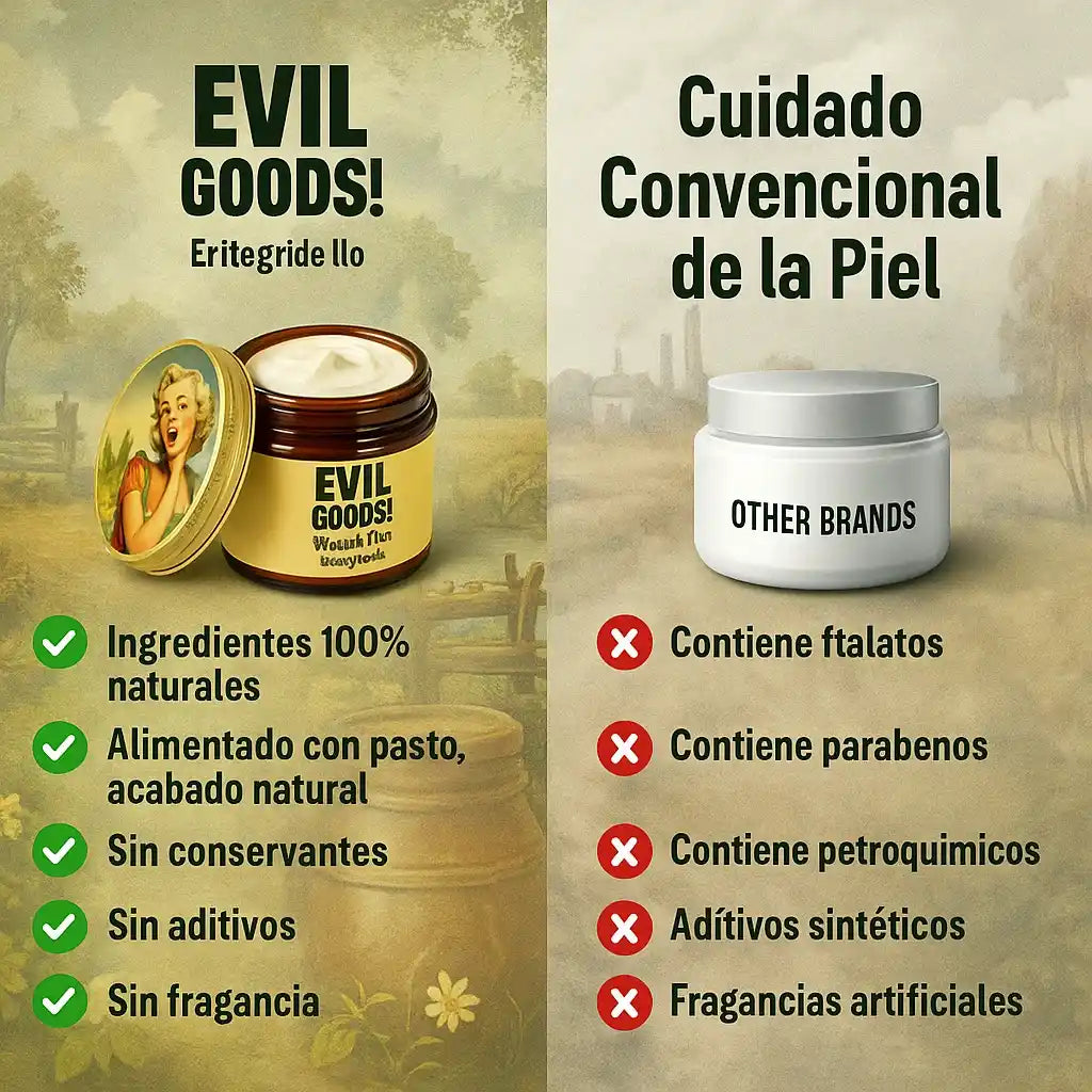 Evil Goods™: Bálsamo con sebo de res y miel de manuka