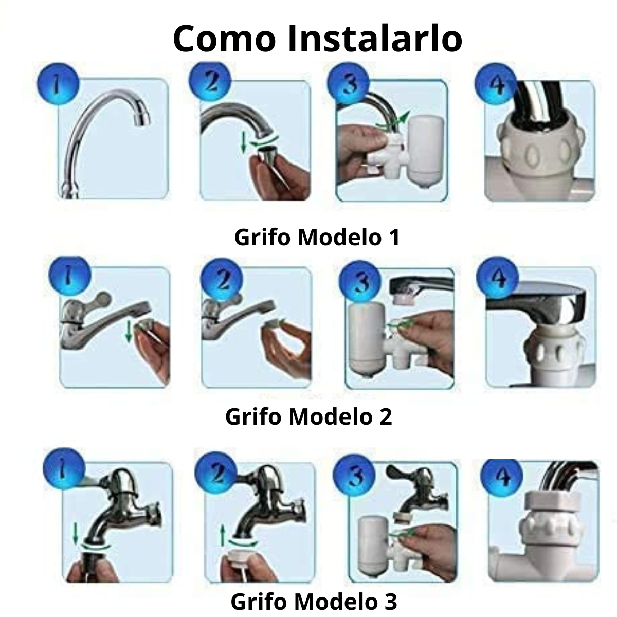 Filtro Purificador De Agua Lavaplatos