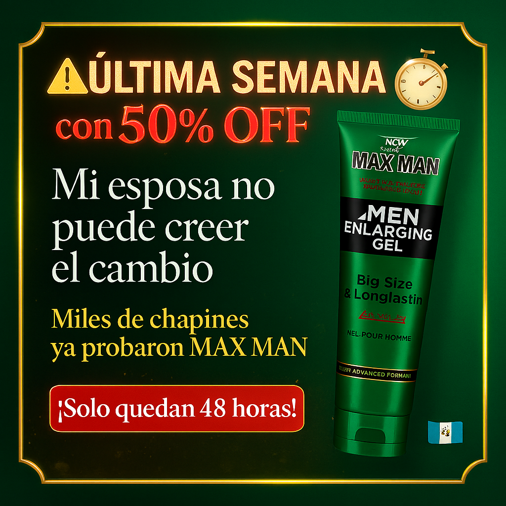 MAX MAN GEL💪