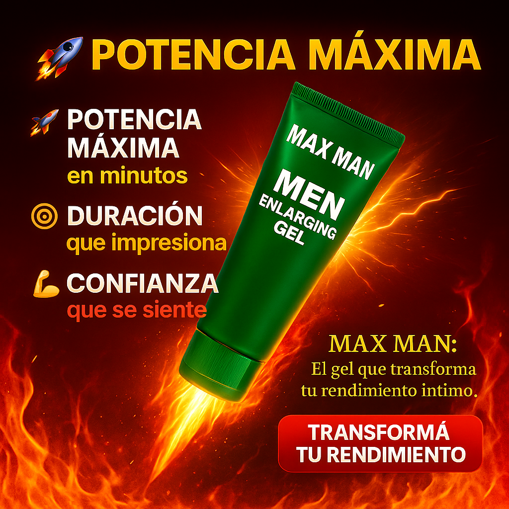 MAX MAN GEL💪
