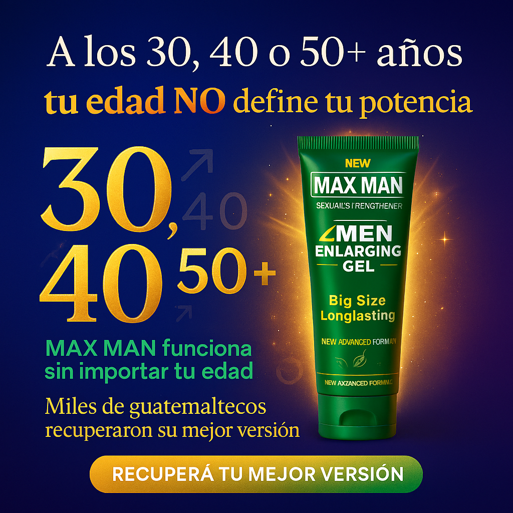 MAX MAN GEL💪