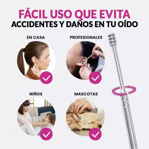 Kit Profesional para Limpieza de Oídos