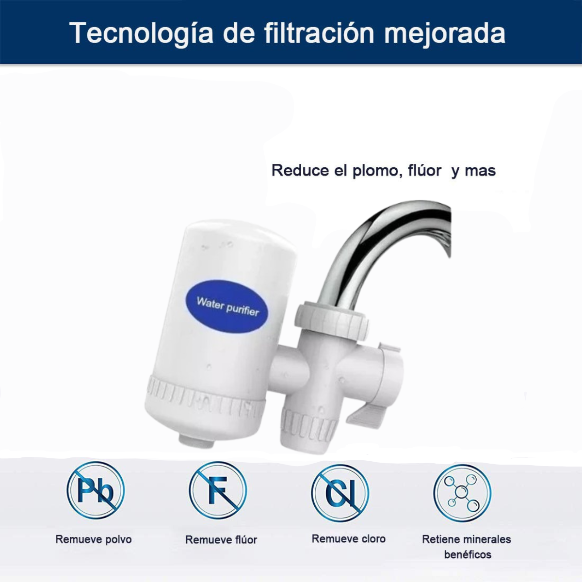 Filtro Purificador De Agua Lavaplatos