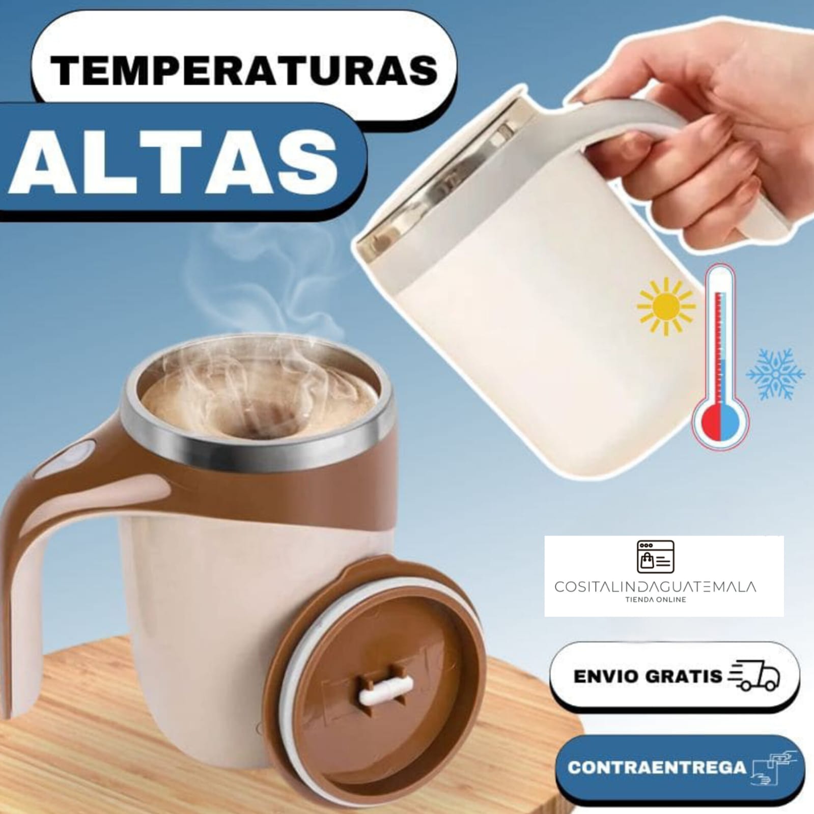Taza Auto Mezcladora