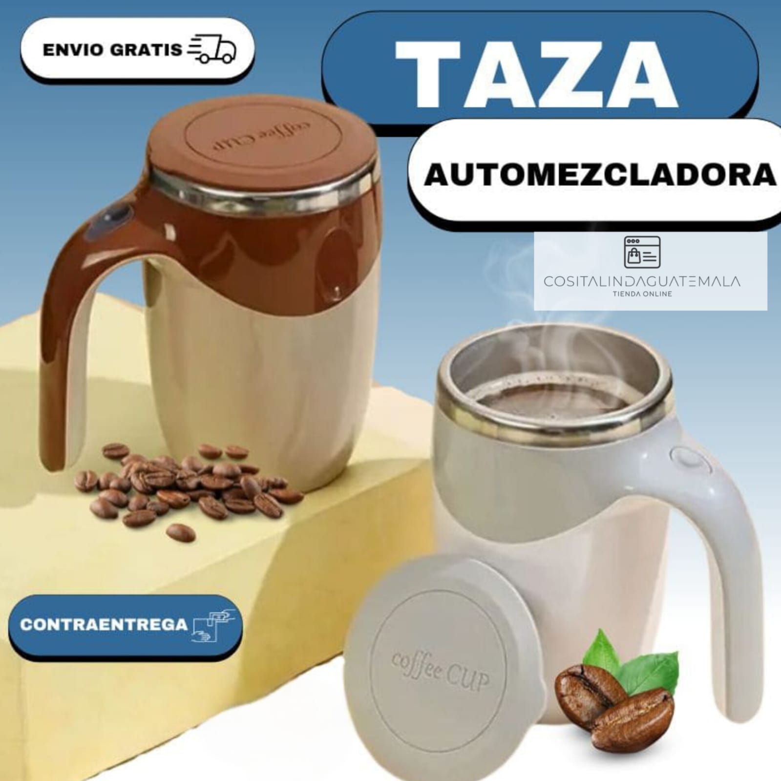Taza Auto Mezcladora