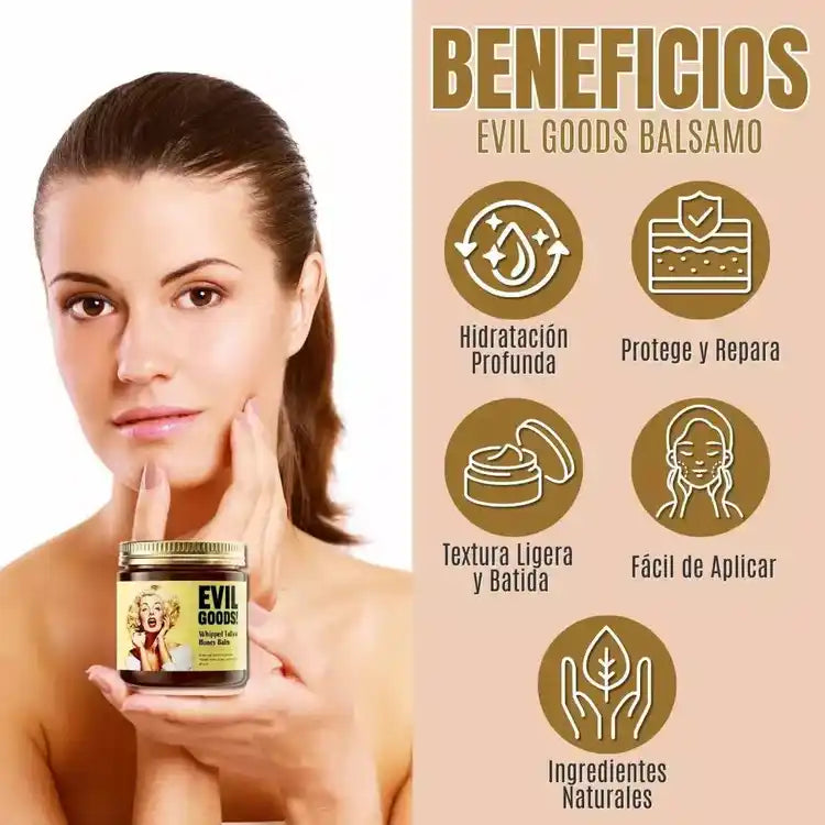 Evil Goods™: Bálsamo con sebo de res y miel de manuka
