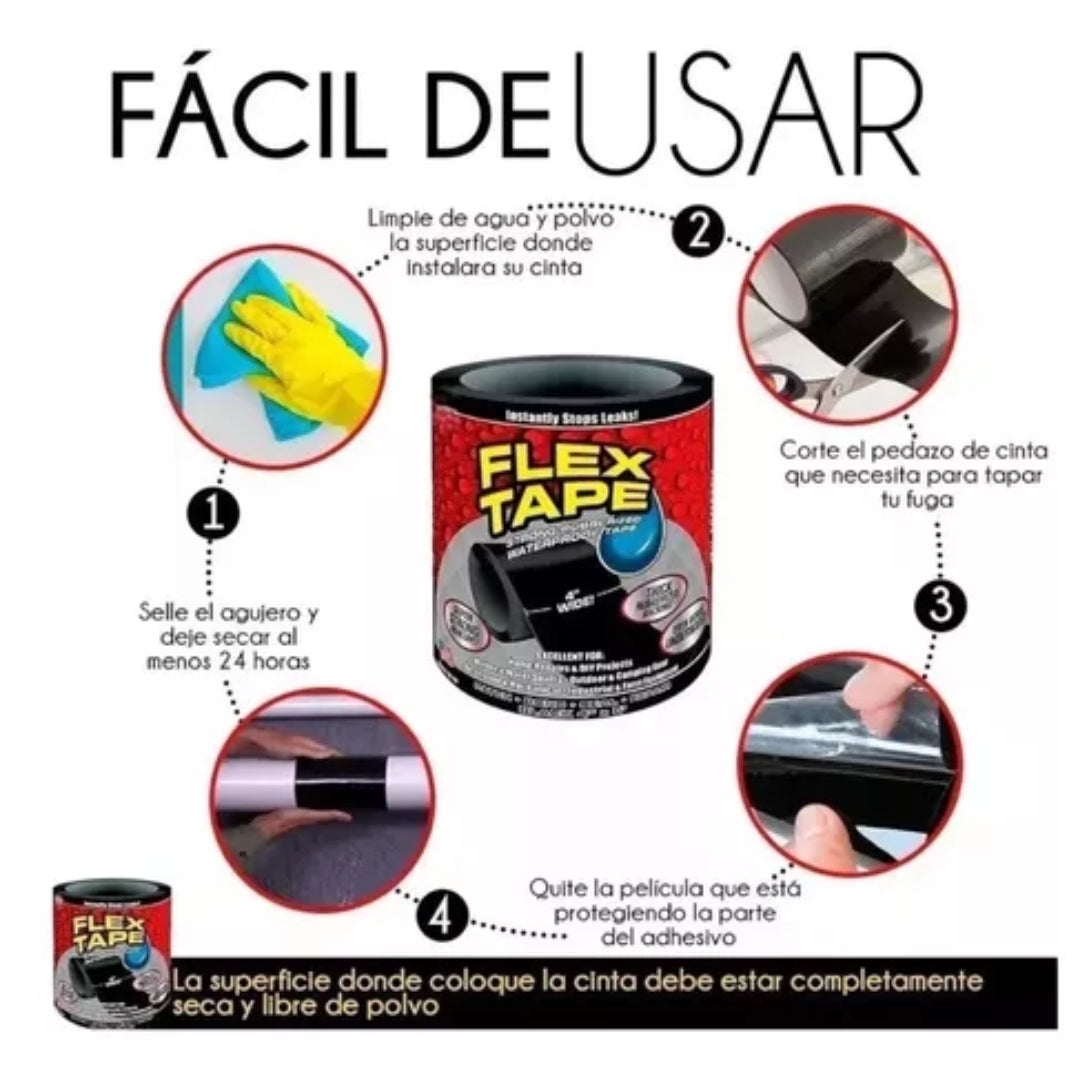 Flex Tape Cinta impermeable
